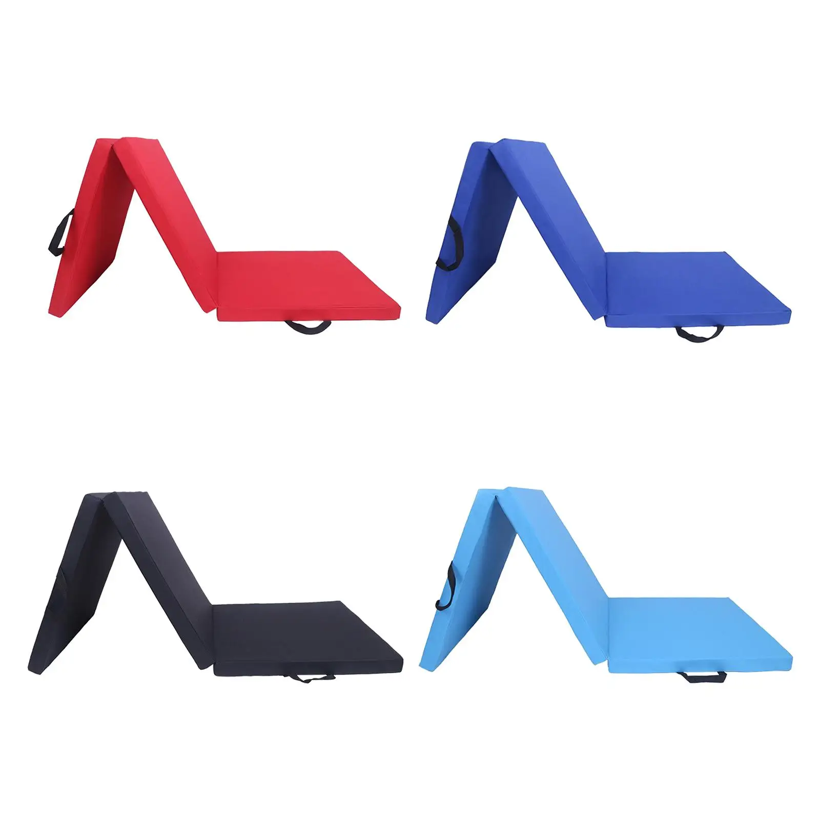 

Three Fold Folding Exercise Mat Gym Floor Protection Thick Yoga Pad Yoga Mat for Pilates Yoga Fitness Gymnastics