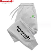 Matériel multicolore de pantalons de mode de sport et de loisirs Kawasaki : pantalons de sport, pantalons sanitaires et pantalons de fitness en coton d'hiver 6
