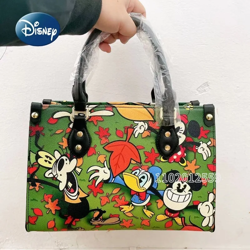 

Disney Mickey New Mini Women's Handbag Luxury Brand Fashion Women's Bag Cartoon Women's Shoulder Bag Luxury High Quality Bag