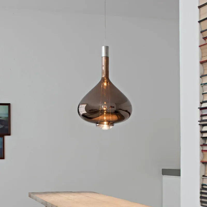 Modern Italy Lodes Sky-Fall LED Glass Pendant Lamp for Hotel Kitchen Restaurant Bar Decor Chandeliers Suspension Lustre Lighting