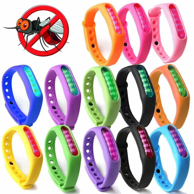 Anti-Szériaellenes Gyilkos Szilikon Karkötő Szúnyogtaszító Gyerekek Rovar Zenekar Anti Széria Kártevőirtó Nyári Forró