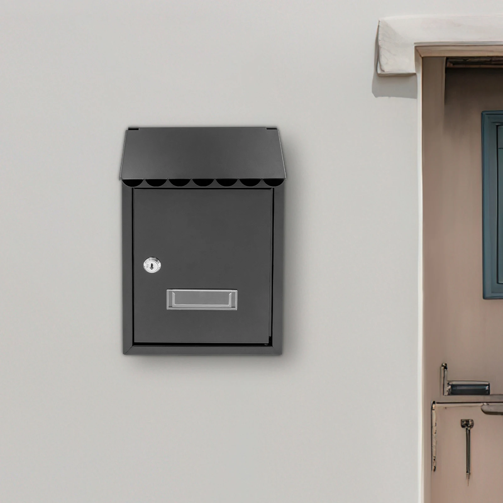 Premium Wall-Mount Mailbox &ndash; Weather-Resistant, Lockable, Easy Installation, Modern Style