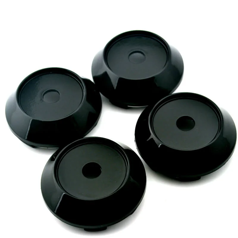 4pcs 68mm Platstic Black Wheel Center Caps Hubs Universal Centre Cover Rims Hubcap Emblem Auto Styling Accessories