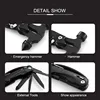 Portable Multitool Survival Hammer Emergency Escape Safety Hammer Cool Gadgets for Camping Hiking,Christmas Birthday Gift 3