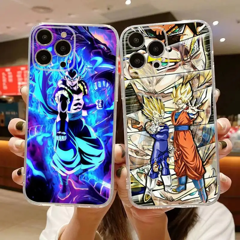 

Vegeta Dragon Ball Z Phone Case For iphone 14 Plus 13 12 11 Pro Max Mini X XS XR Soft Transparent Cover