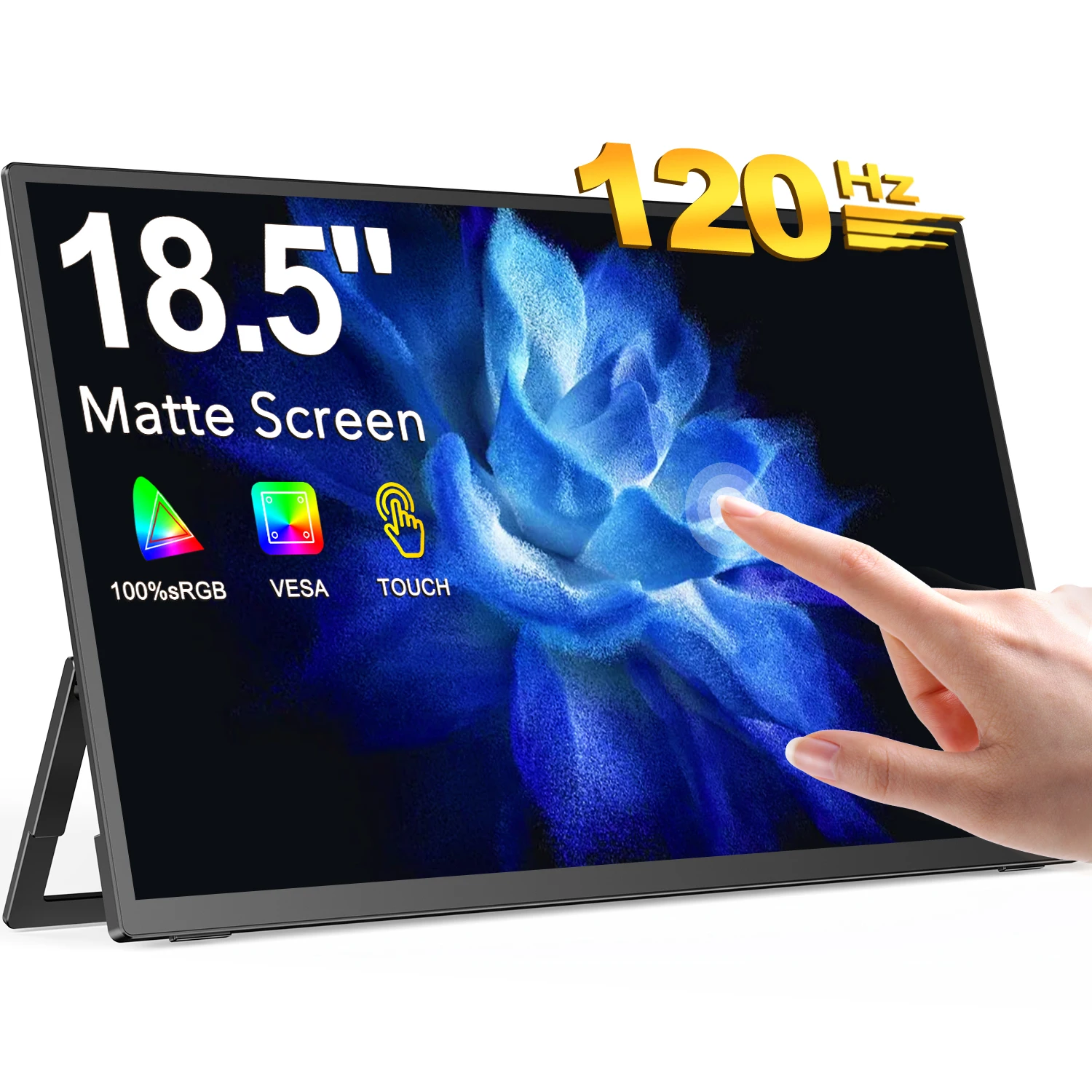 UPERFECT 18.5 Inch 120Hz Touchscreen Portable Monitor 1080P Ultra