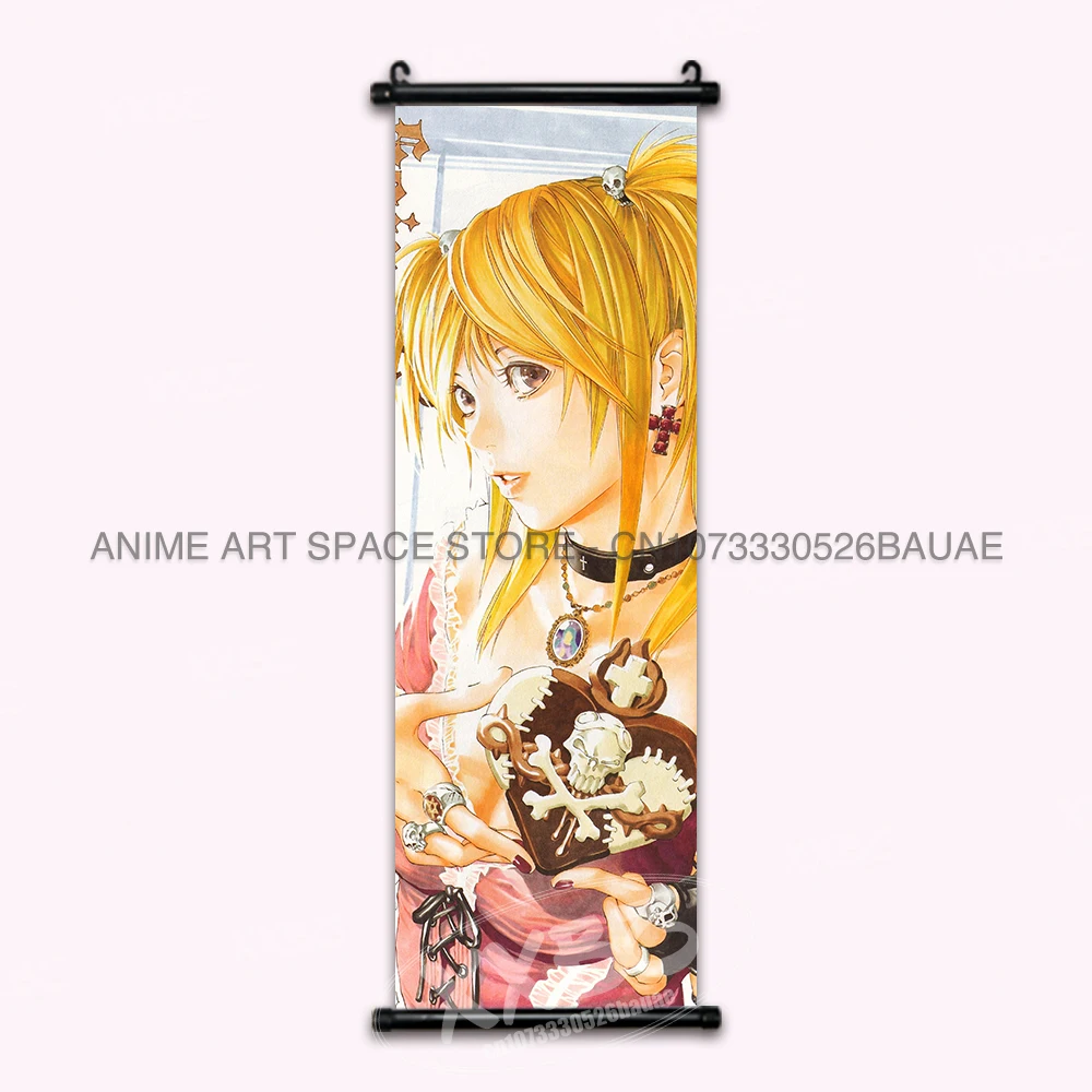 Death Note Anime Nostalgia Hanging Poster - Home Decoration Wall Art Mural Featuring Yagami Light and Ryuk