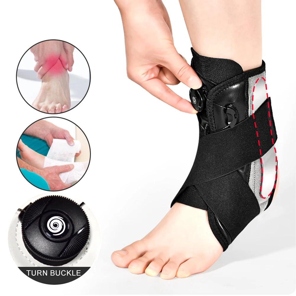Professzionális Bokarögzítő Acél Merevítéssel – Állítható Sport és Rehabilitációs Bokatámasz Sa3809eeb02a3493fb78f59eaf59390807