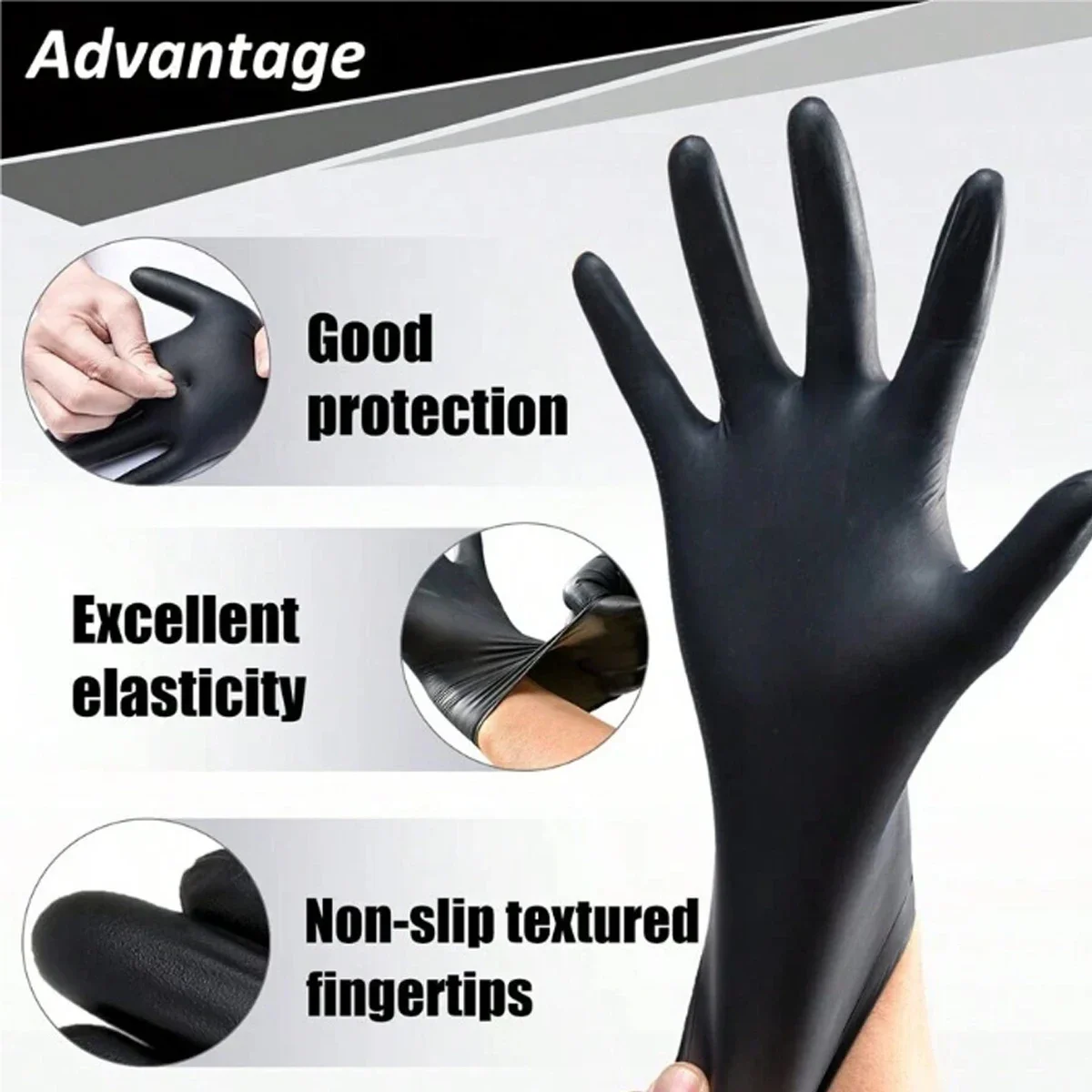 20/50/100pcs Vinyl Disposable Gloves Disposable Gloves For Home Cleaning And Food Preparation Cleaning Are Suitable