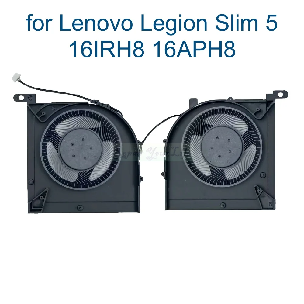 BAPB0807R2HY002 Laptop Cooling Fan for Lenovo Legion Slim 5 16IRH8 16APH8 82YA 82Y9 PC CPU GPU Cooler Radiator BAPA0807R2HY008