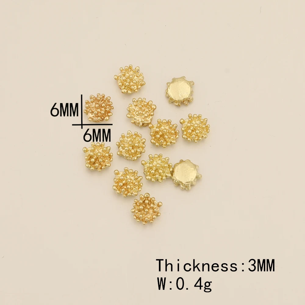 Cordial Design 6MM 300Pcs Jewelry Accessories/DIY Making/Flat Base Flower For Hand Made/Stamen/Jewelry Findings & Components - cordial