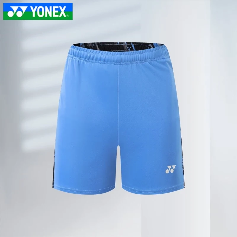 Yonex Men's Badminton Shorts Quick Dry Sleeveless Short Sleeve Game Training Wear Breathable Sweat Absorption T-shirt
