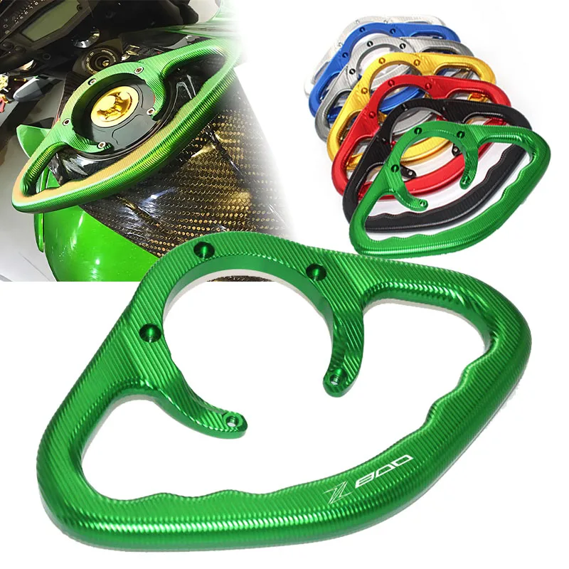 Per Kawasaki Z800 Z 800 Accessori Per Moto Cnc Passenger Grip Tank Grab Bar