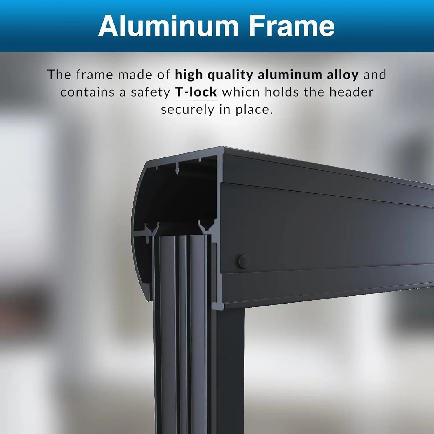 Shower Door,60" W x 76" H, 1/4" Tempered Glass Shower Door, Sliding Shower Glass Door, Easy to Clean, Matte Black Finish 3