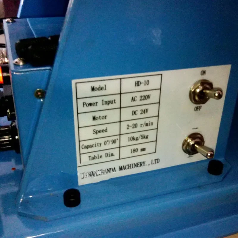 Small Welding Positioner Combined Automatic Welding Turntable Automatic Equipment Roller Frame