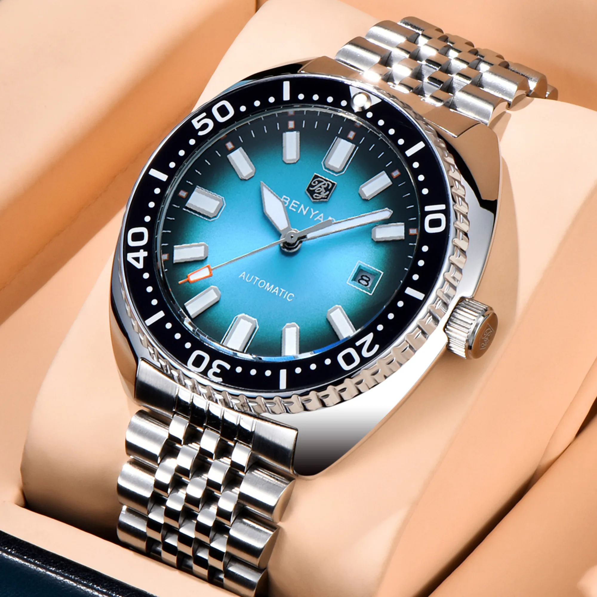 Stainless Steel Benyar Uhr Amazon Herren Armbanduhr By Benyar