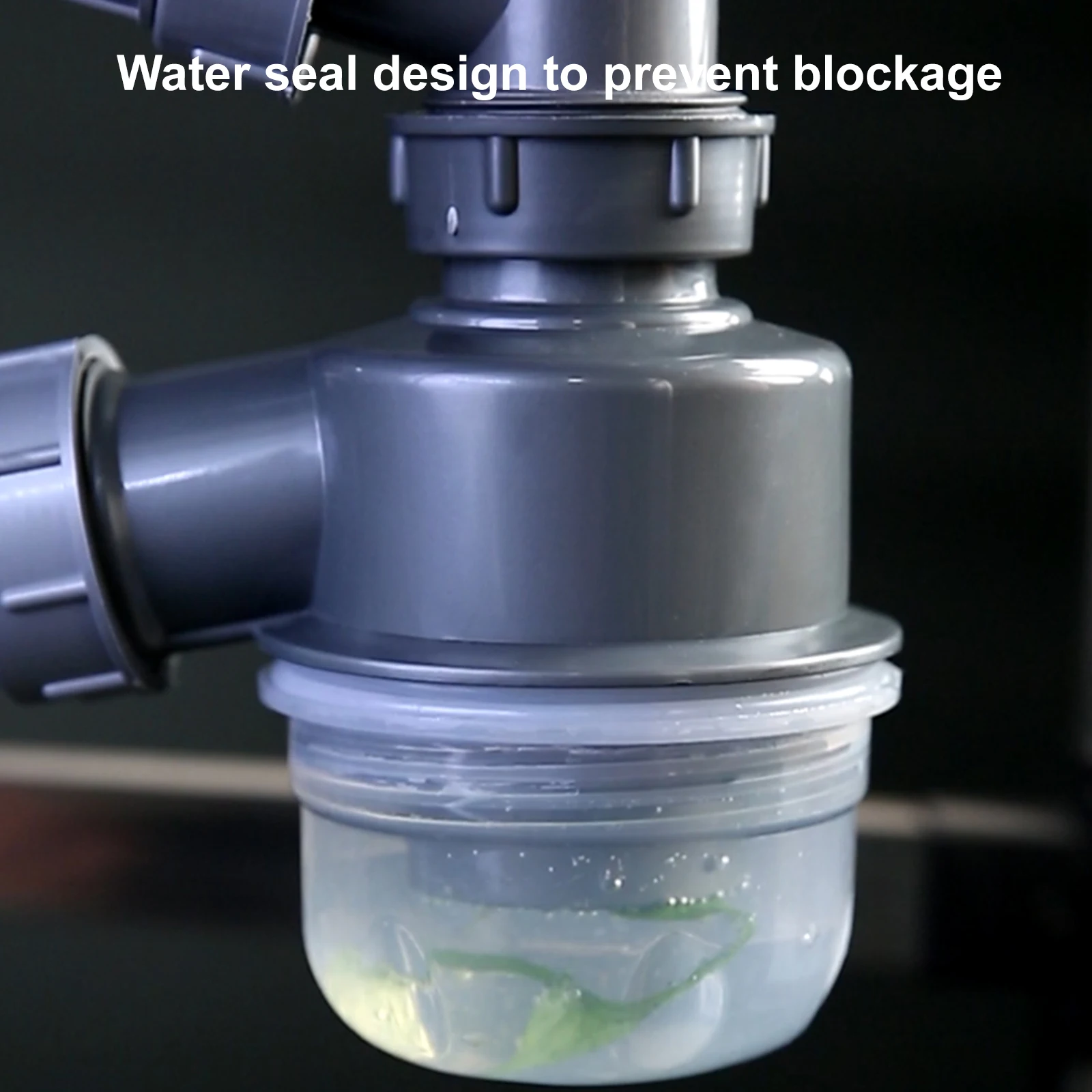 Kitchen Sink Drain Hose Set Double Head Double Filter Anti-odour Stop Valve Washbasin Bathroom Kitchen drain pipe set,sink drain filter