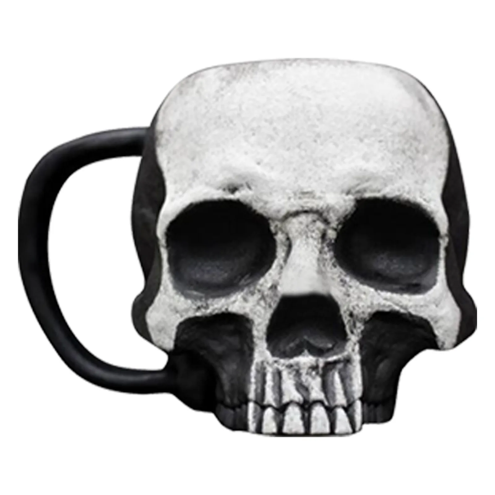 Funny Horror Holiday Daily Home Decoration Head Water Cup Drink Ware For Juice Milk Ceramic Soup Bowls Halloween Gift
