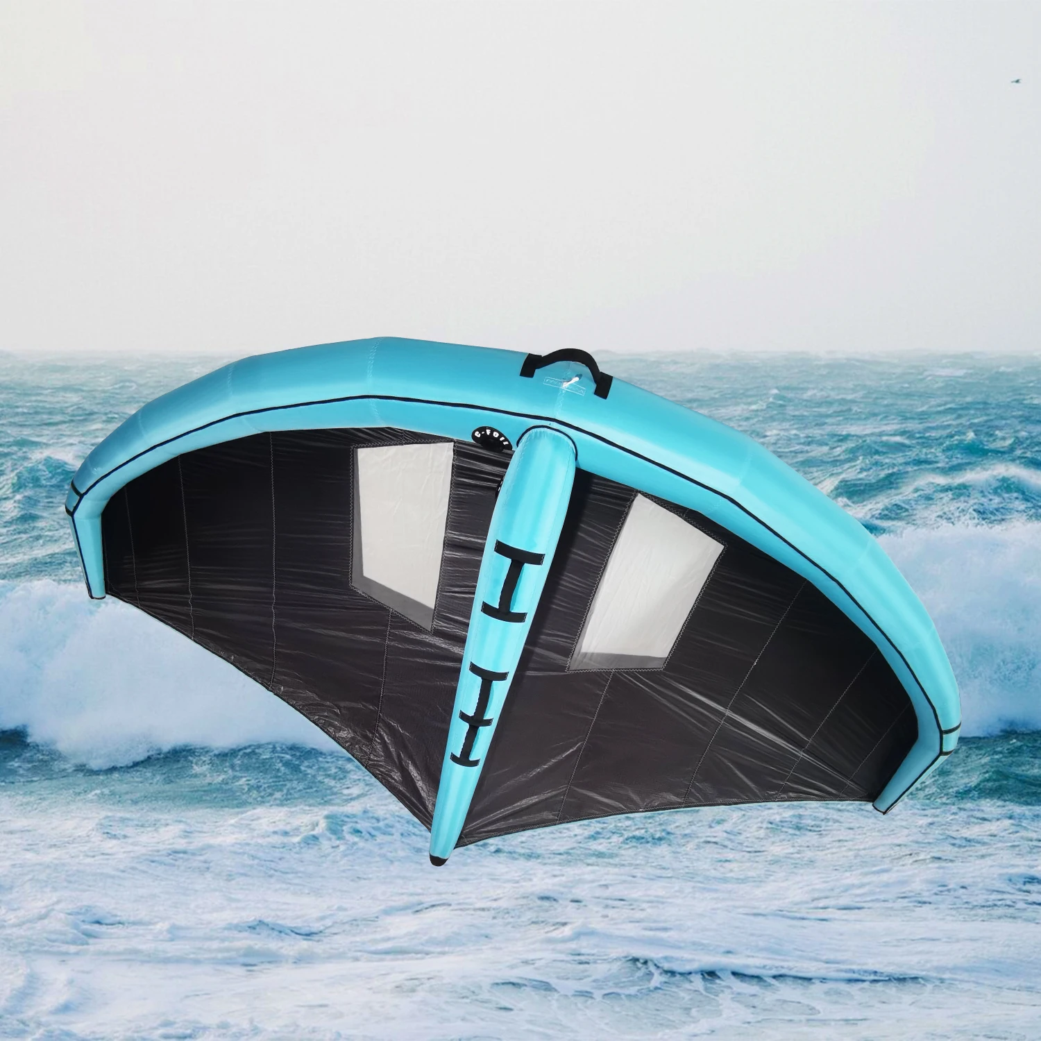 Handheld 4M/5M/6M Inflatable Wingfoil Sail Kit KW04 Wind Surf Wing Foil Wingboard Kitesurfing Windsurfing SUP Board Kiteboarding