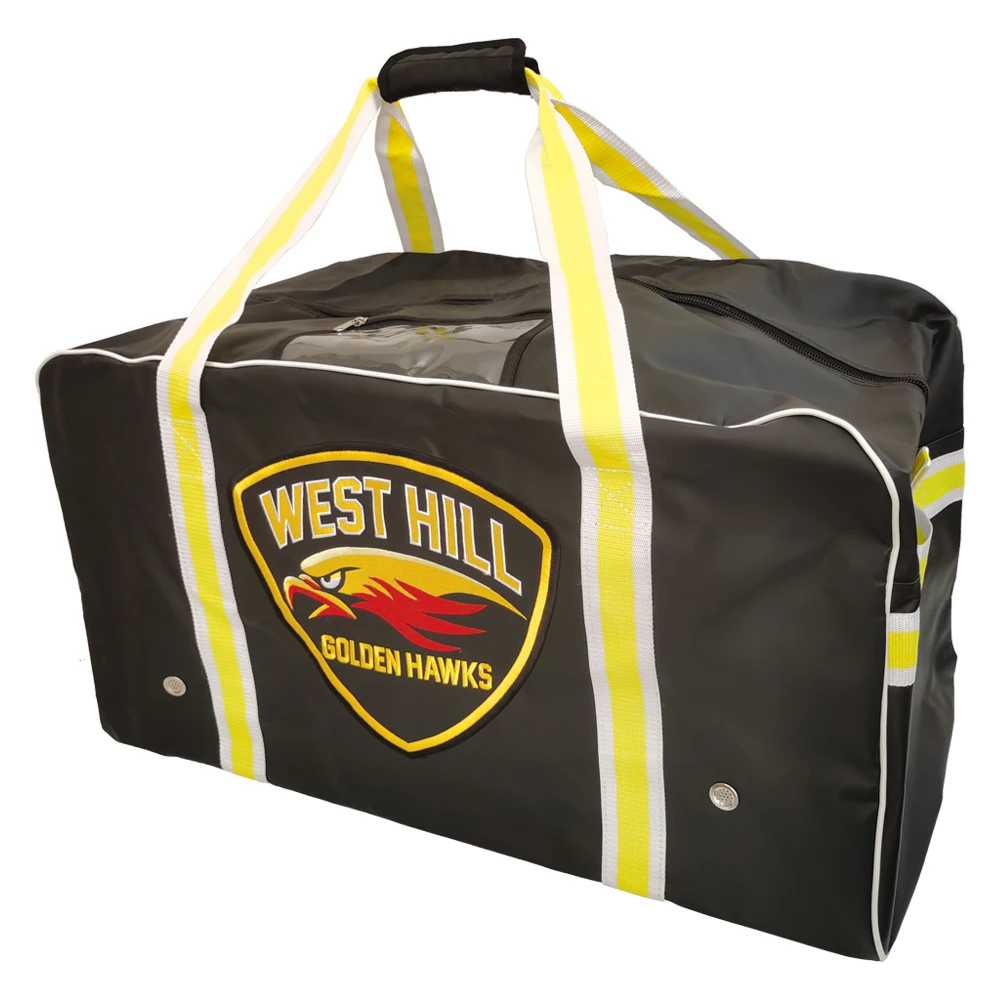 Hockey Carry Bag Portable hockey gear Kit Teen Adult Backpack Ventilated deodorant sports gear kit