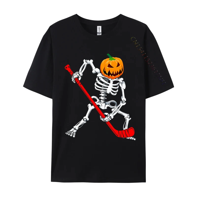 Rife Men T Shirt Hip hop Printed On Tees Cotton Fabric Short Sleeve Fitness Tight T-Shirt Crewneck Top Quality Hockey Player Skeleton Halloween Pumkin Costume For black