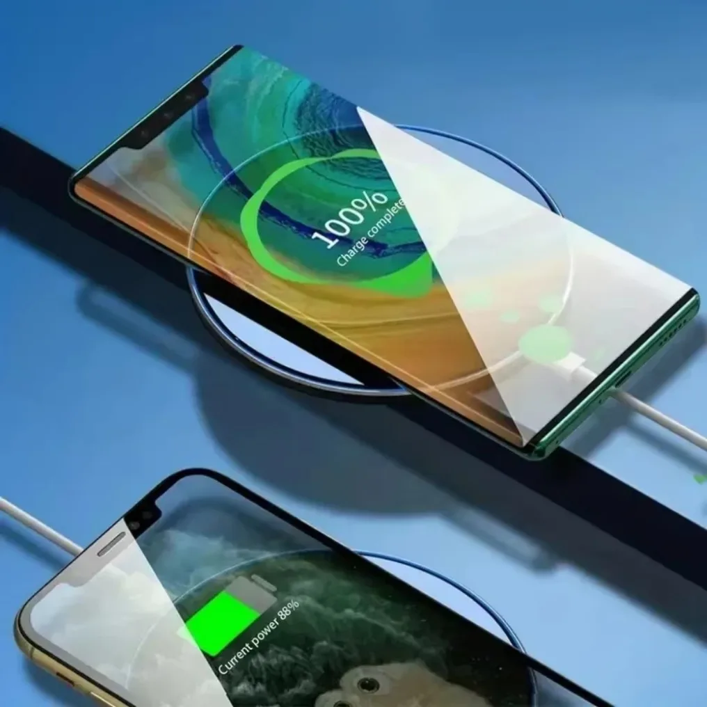 100W Portable Fast Wireless Charger Pad Stand Phone Induction Wireless Charging Station for iPhone 16 15 14 13 12 Samsung Xiaomi