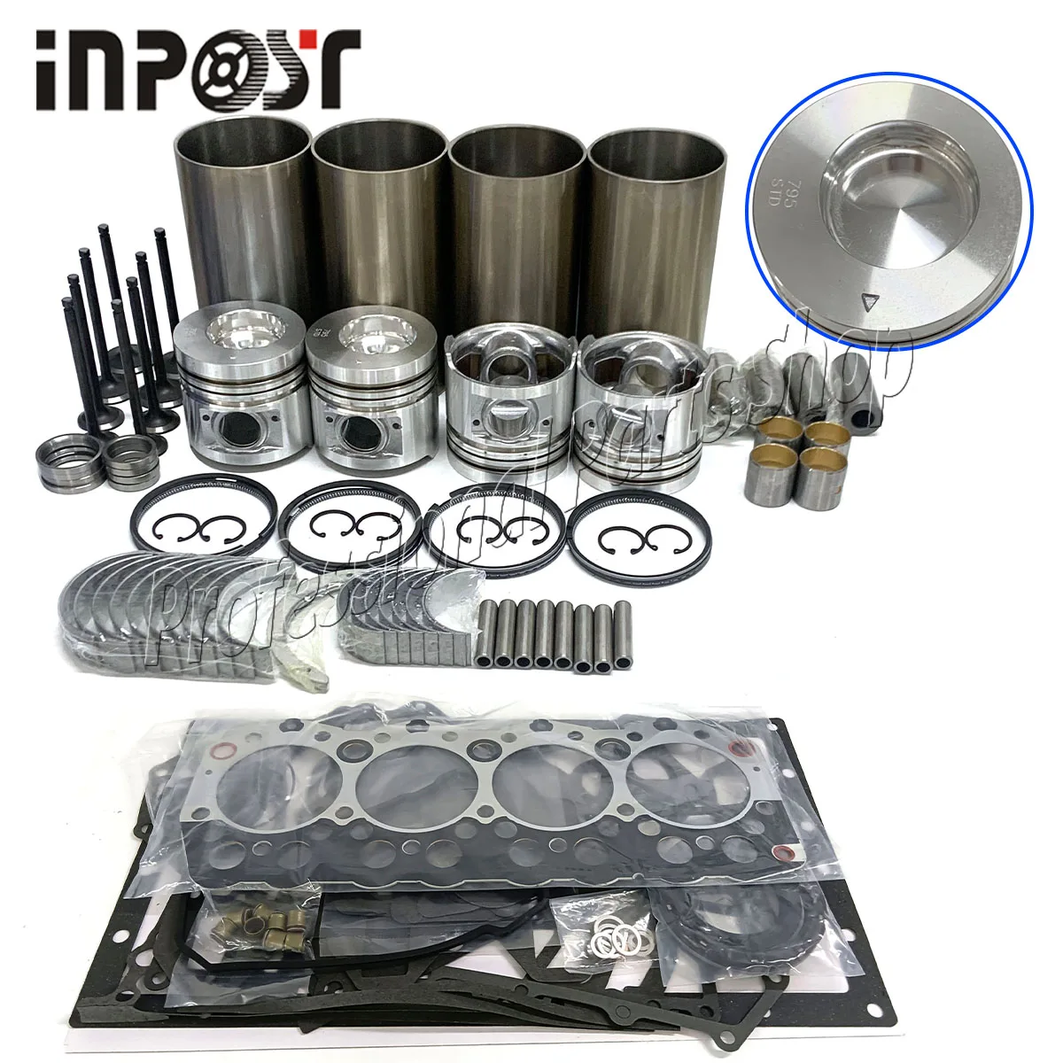 

C3.4 C3.4DIT Overhaul Rebuild Kit For Caterpillar Engine 262C 246C 272C Loader