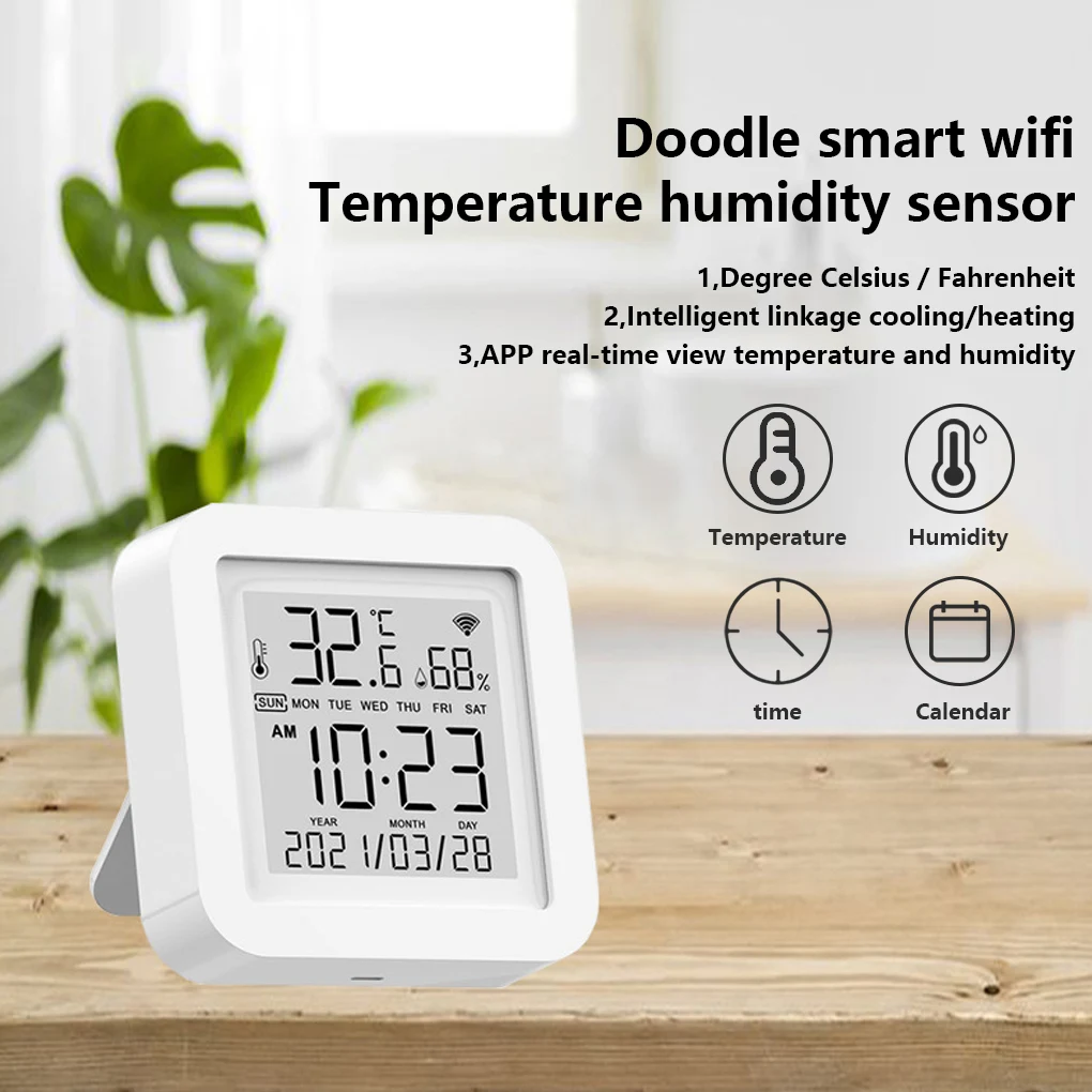 Рисунок 2 - Умный беспроводной термометр Tuya для гостиной