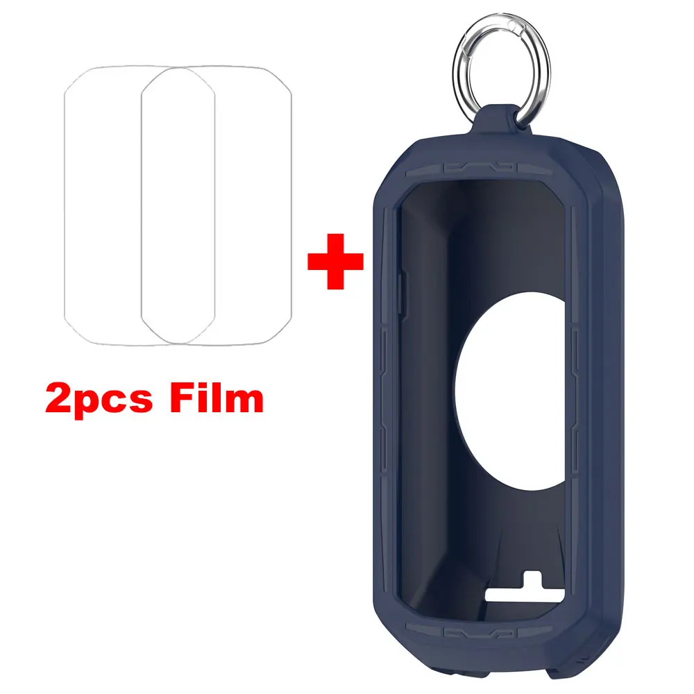 Premium Silicone Case with Screen Protector Film