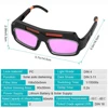 Solar Automatic Dimming Welding Glasses, Welding Helmet, Household Anti-glare Glasses, Special Arc Welding Machine Goggles Tool 3