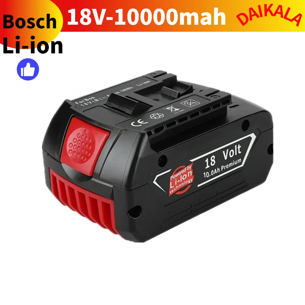 

Rechargeable 18V 10Ah Lithium-ion Battery BAT609 BAT609G BAT618 BAT618 G BAT614 for Electric Drills
