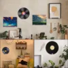 24/30Pcs Vinyl Record Display Shelf Holder Wall Mount Self Adhesive Album Disc Show Rack Acrylic Record Rack for Magazines 2