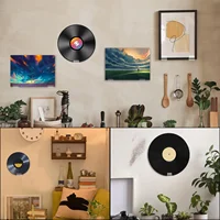 24/30Pcs Vinyl Record Display Shelf Holder Wall Mount Self Adhesive Album Disc Show Rack Acrylic Record Rack for Magazines 2