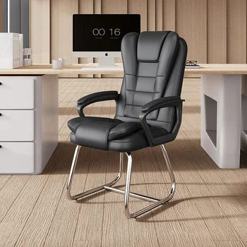 Computer Chair Home Office Chair Comfortable Conference Training Backrest Seat Arch Simple Mahjong Chair