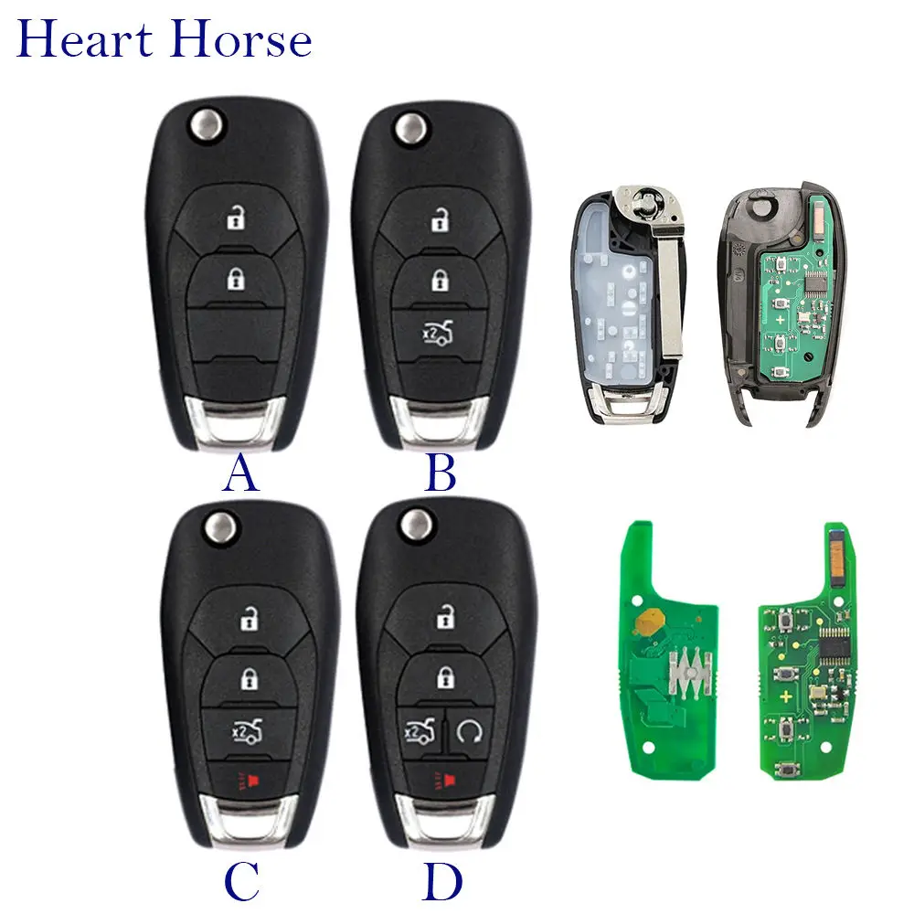 For Chevrolet Car Remote Key Cruze XL7 XL8 Trailblazer Onix Tracker Colorado Onix RS ID46 PCF7941E 315/433MHz Flip Free Shipping