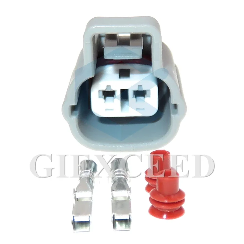 2 Sets 2 Pin Car Electrical Wiring Socket Auto Parts 6189-0100 Cable Harness AC Assembly Plastic Housing Waterproof Connector 2 Sets 2 Pin Car Electrical Wiring Socket Auto Parts 6189-0100 Cable Harness AC Assembly Plastic Housing Waterproof Connector