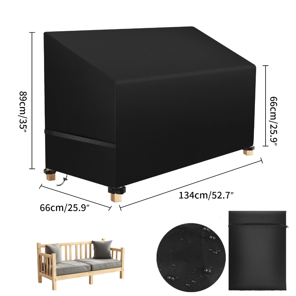 Durable Waterproof Outdoor Furniture Cover - Heavy Duty 210D Oxford Cloth