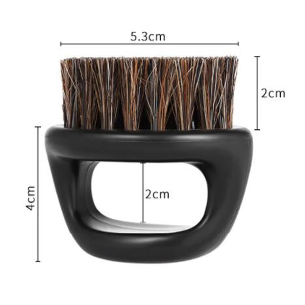 

Men's Beard Brush Barber Hair Sweep Brush Mustache Shaving Brush for Hairdressing Salon Household