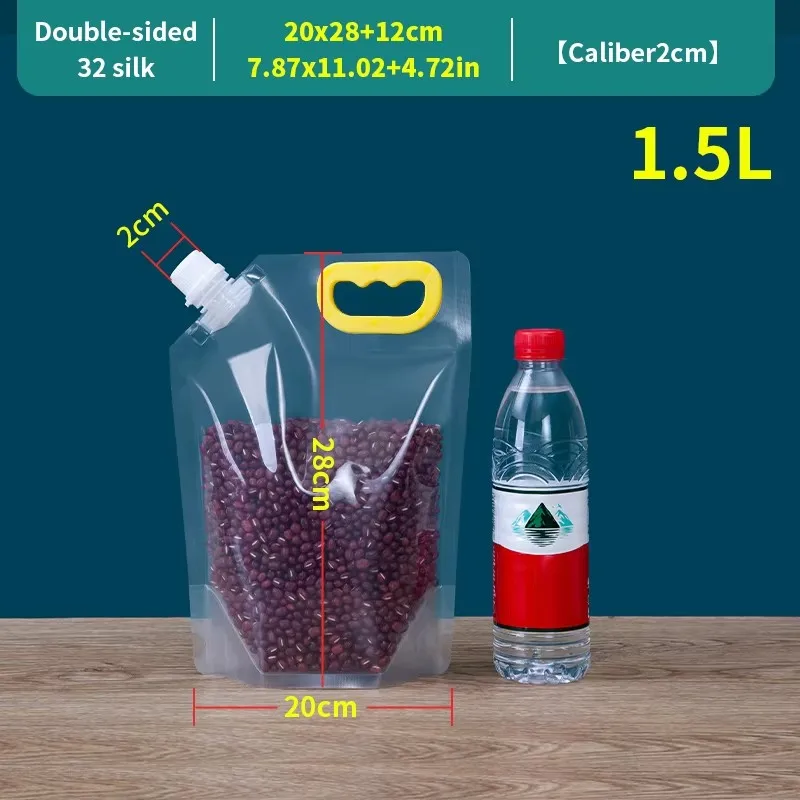 Eco-Friendly Leakproof Storage Bags for Liquid and Solid Foods