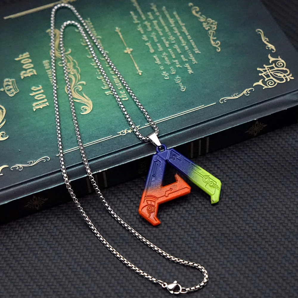 ARK: Survival Evolved Necklaces & Pendants for Women Men ARK Survival Evolved Metal Necklace Game Jewelry Chains Choker Collares 3