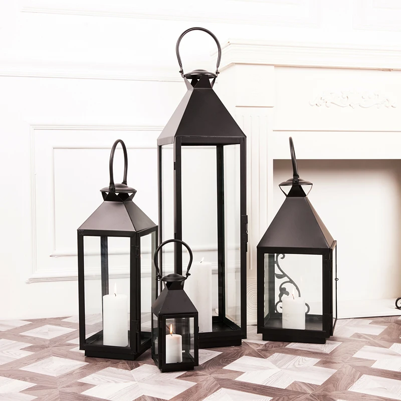 

Black Living Room Candle Holder Camping Wedding Nordic Candle Holder Antique Mobile Candelabros Para Velas Garden Centerpieces