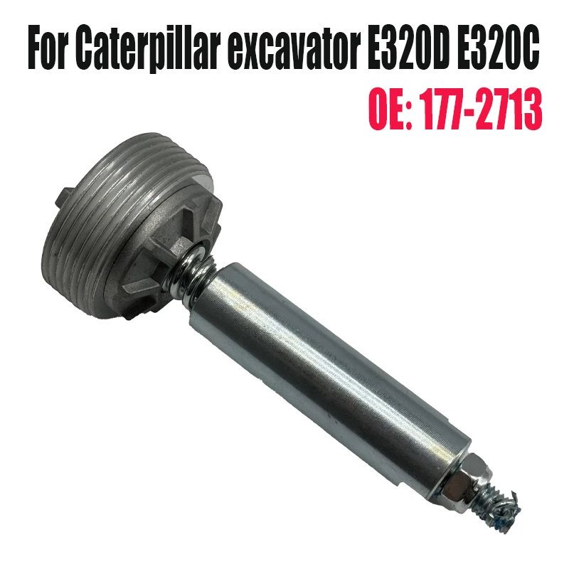 For Caterpillar excavator E320D E320C 322CFM 323DL 323DLN 323DSA 324D 324DFM 324DFMLL 4.0 Check valve 1772713 177-2713