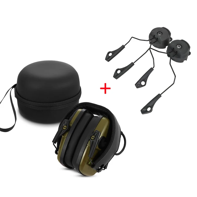 COQUES ANTI-BRUIT + ADAPTATEUR CASQUE DE CHANTIER