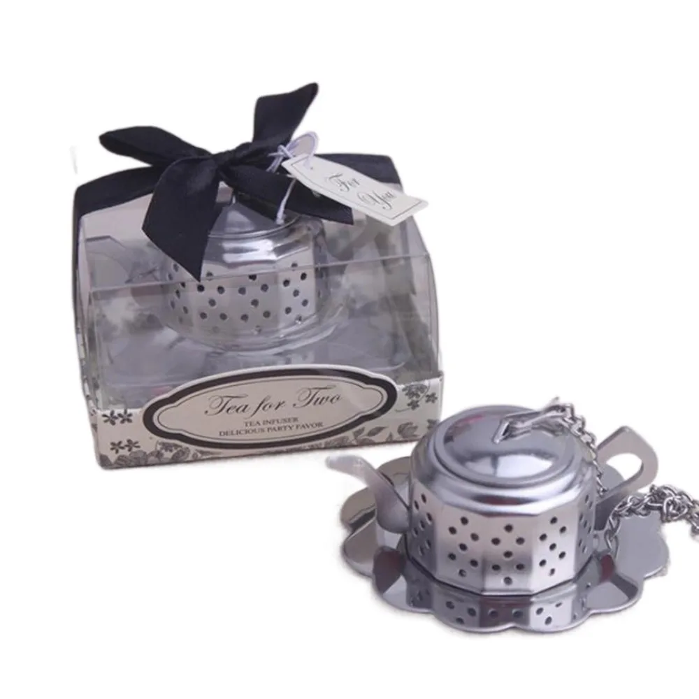 

Teapot Tray Tea Strainer Stainless Steel Tea Infuser Herbal Filter Teaware Accessories Kitchen Tools Tea Infuser