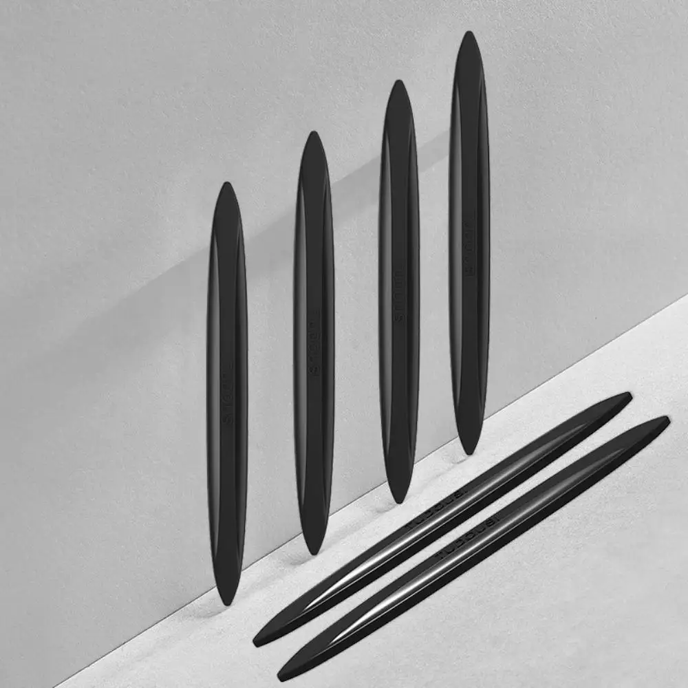 

2/4/6pcs Universal PU Car Anti-collision Strip Anti-scratch Car Bumper Door Edge Guard Strip Trim Molding Protect Strip Sticker