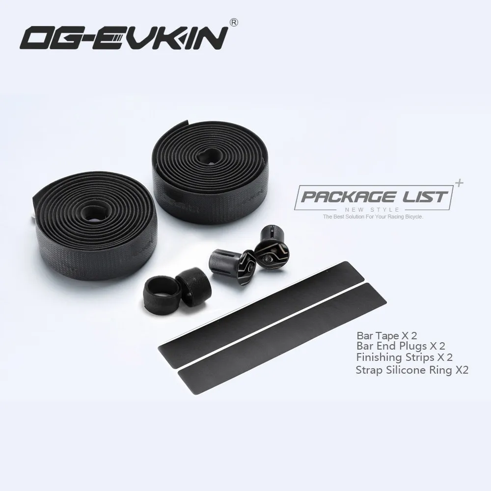 Bike Handlebar Tape Bike Accessory Handlebar Tape Road Bar Tape Polyurethane/EVA Anti-Vibratio cycling Bicycle With 2 Bar Plug