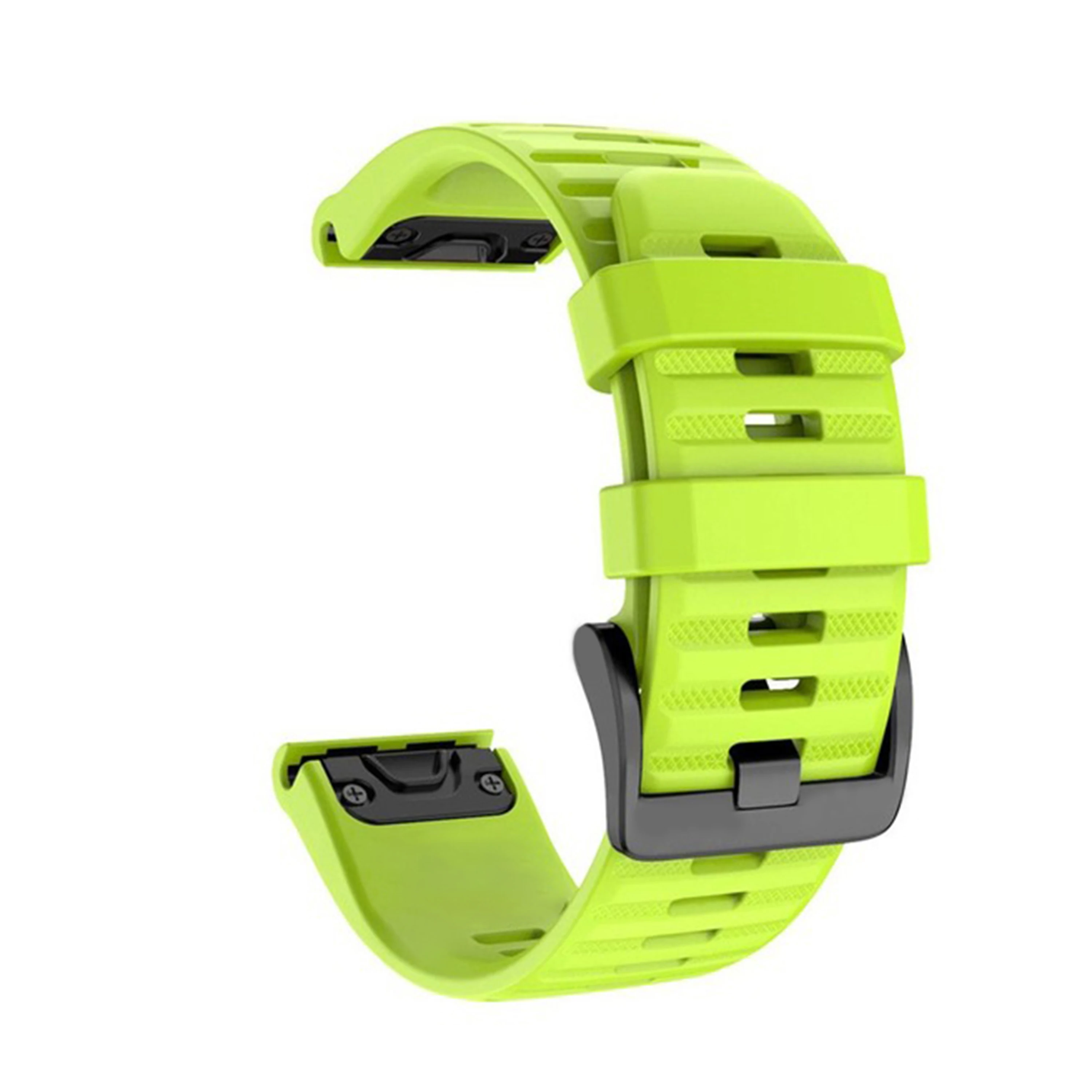 Enhanced Silicone QuickFit Smart Watch Band - Versatile 22-26mm Wrist Strap