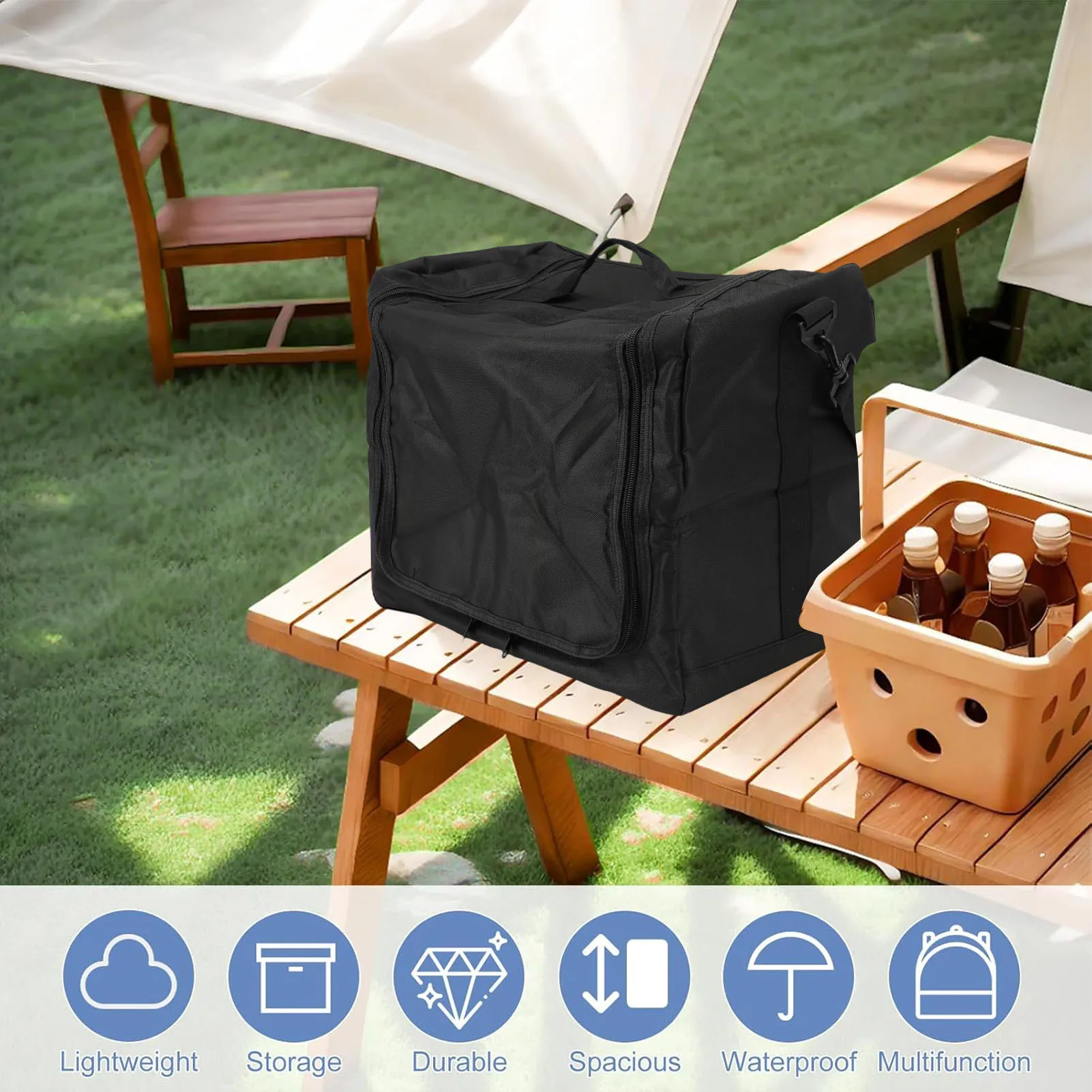 Portable Hat Storage Case Stackable Baseball Hat Carrying Holder for Home and Travel 20-24 Hats Capacity Hat Storage Travel Case