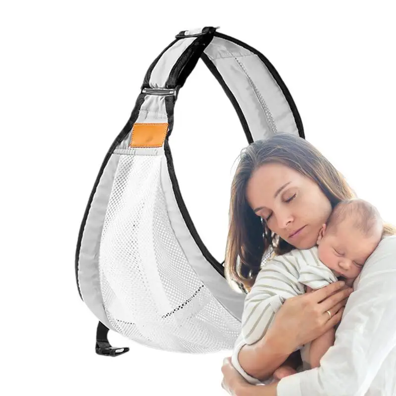 

Toddler Carrier Toddler Carrier Holder Sling Half Wrapped Mesh Carrier Sling Breathable Nursing Sling Hip Seat Carrier