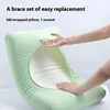 4pcs Soft Disposable Travel Pillowcases Non-Woven Fabric Hand Washable Suitable for Hotels Beauty Salons Travel Outdoor Camping 6